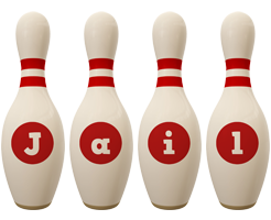 Jail bowling-pin logo