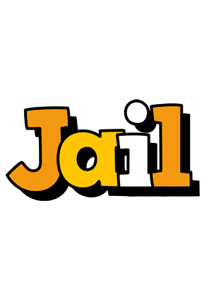 Jail cartoon logo