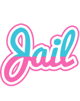 Jail woman logo