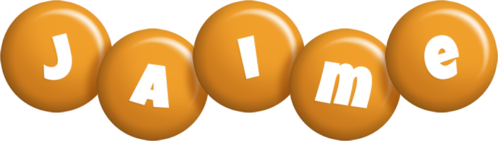 Jaime candy-orange logo