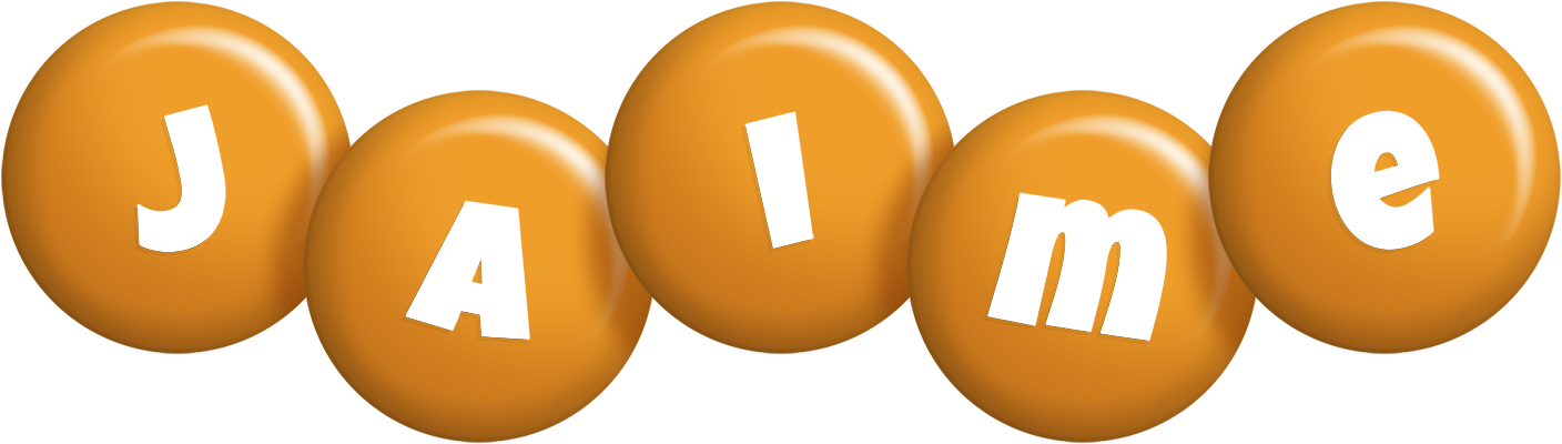 Jaime candy-orange logo
