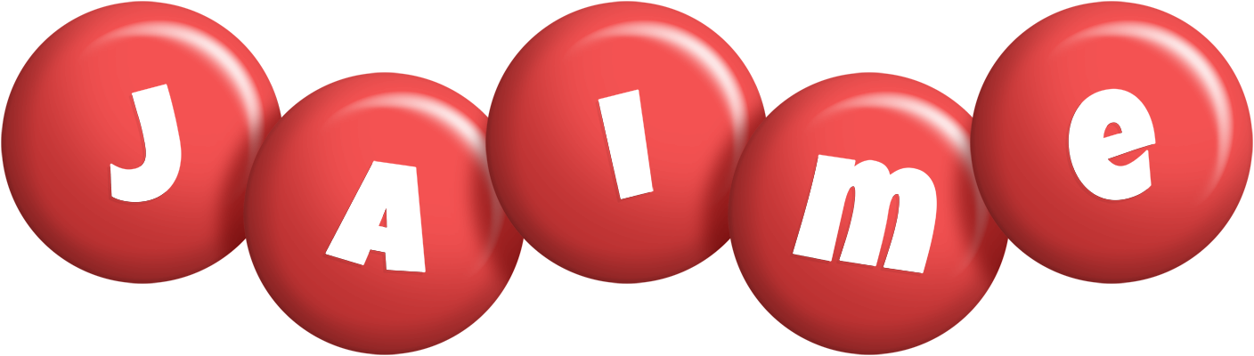 Jaime candy-red logo
