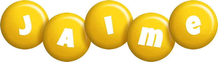 Jaime candy-yellow logo