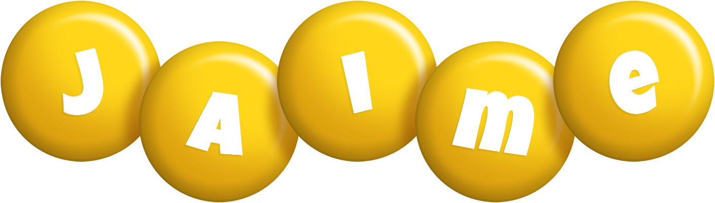 Jaime candy-yellow logo