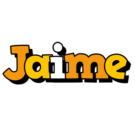 Jaime cartoon logo