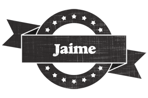 Jaime grunge logo