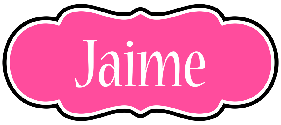 Jaime invitation logo