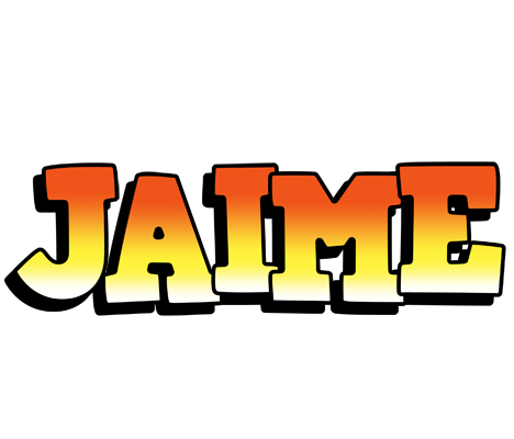Jaime sunset logo
