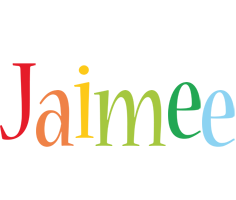 Jaimee birthday logo