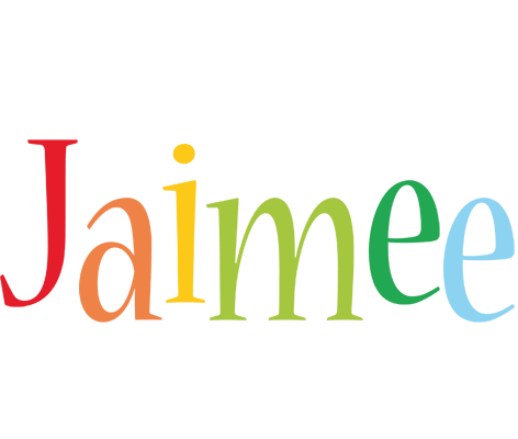 Jaimee birthday logo