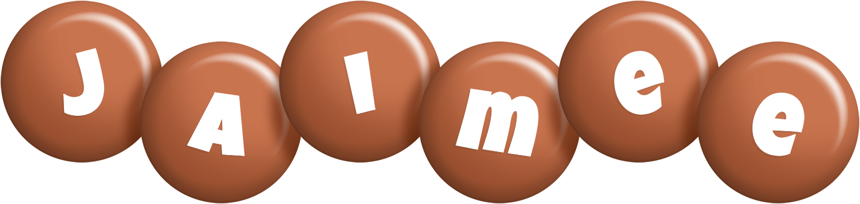 Jaimee candy-brown logo