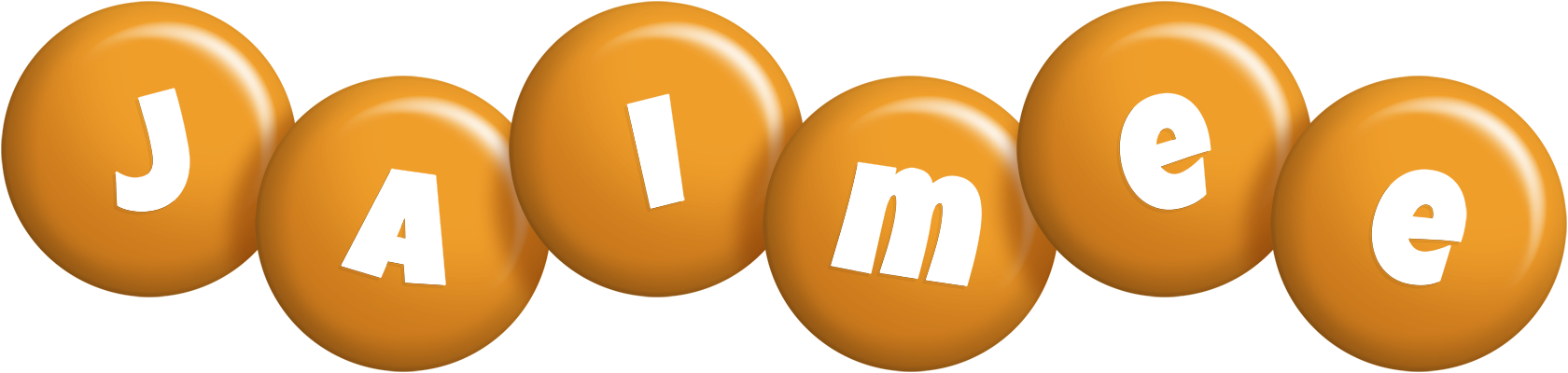 Jaimee candy-orange logo