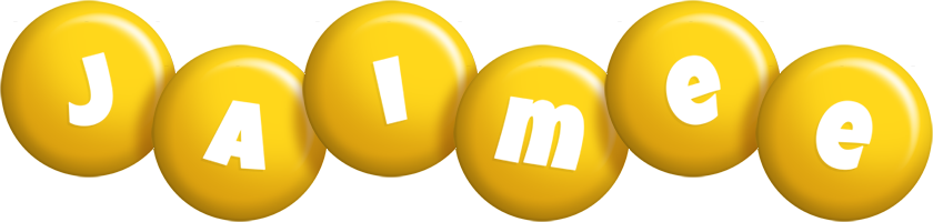 Jaimee candy-yellow logo