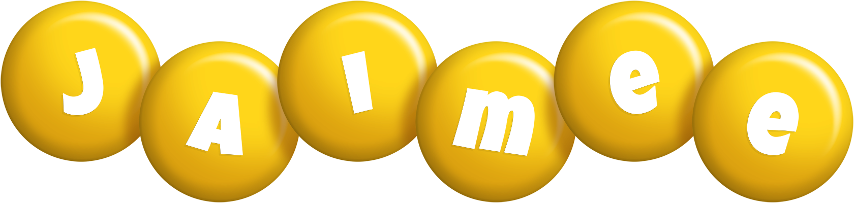 Jaimee candy-yellow logo