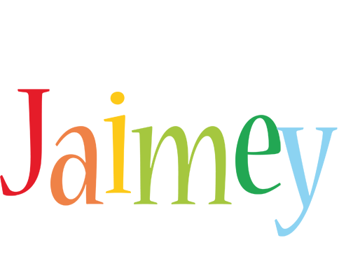 Jaimey birthday logo