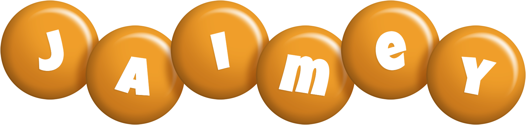 Jaimey candy-orange logo
