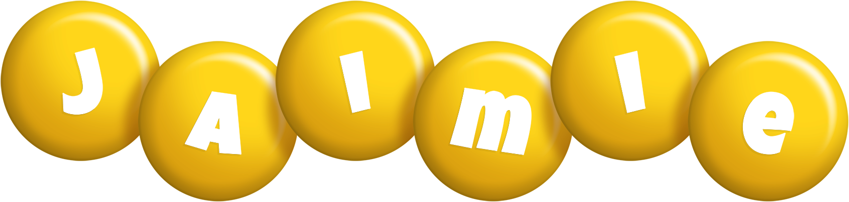 Jaimie candy-yellow logo