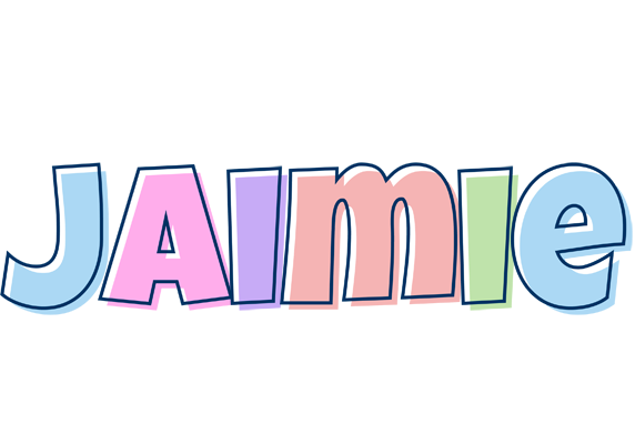 Jaimie pastel logo