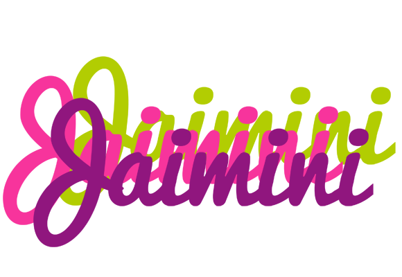 Jaimini flowers logo