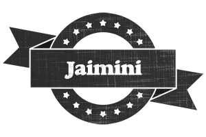 Jaimini grunge logo