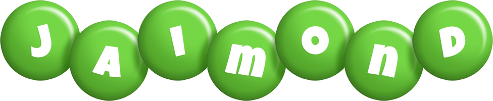 Jaimond candy-green logo
