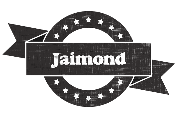 Jaimond grunge logo