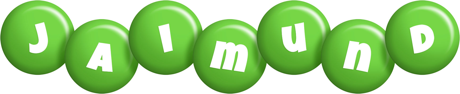 Jaimund candy-green logo