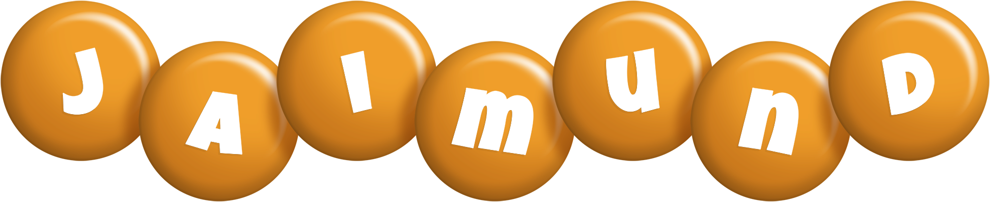 Jaimund candy-orange logo