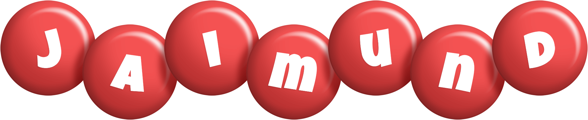 Jaimund candy-red logo