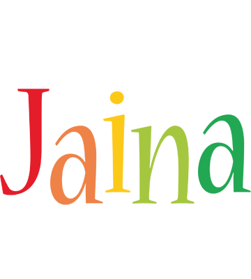 Jaina birthday logo