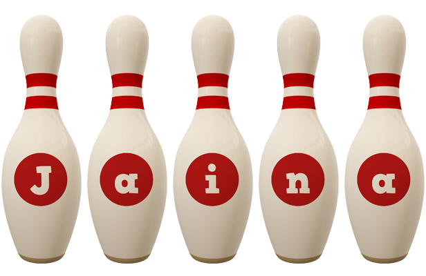 Jaina bowling-pin logo