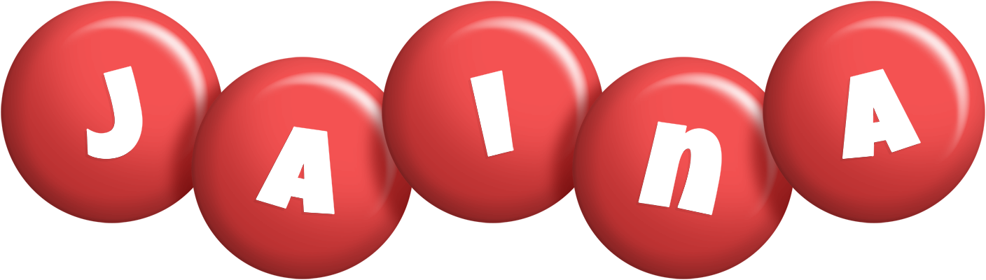 Jaina candy-red logo