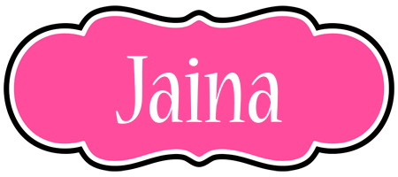 Jaina invitation logo