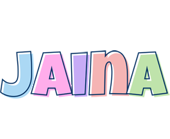 Jaina pastel logo