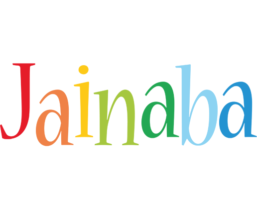 Jainaba birthday logo