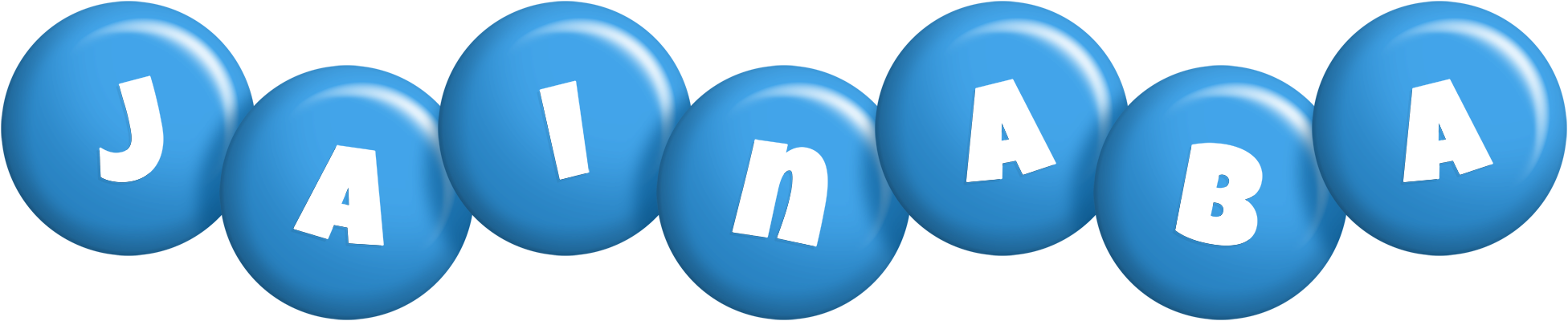 Jainaba candy-blue logo