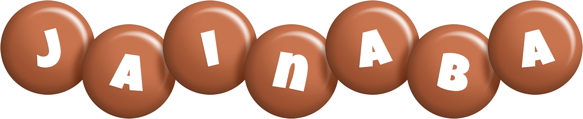 Jainaba candy-brown logo