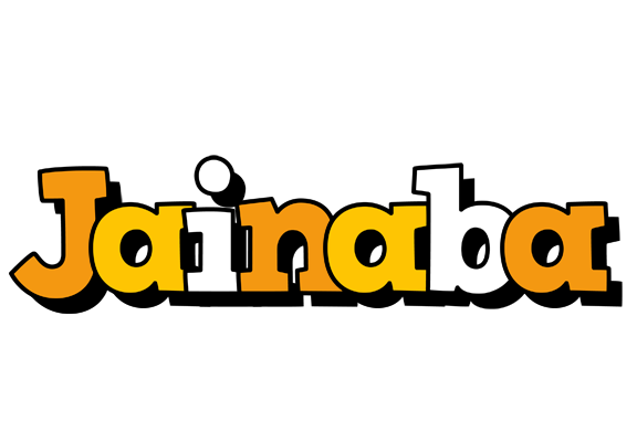 Jainaba cartoon logo