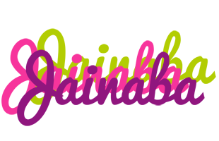 Jainaba flowers logo