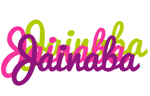 Jainaba flowers logo