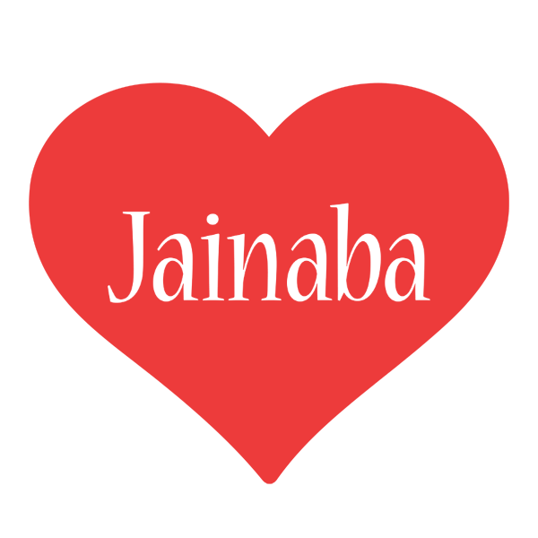 Jainaba love logo