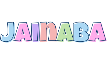 Jainaba pastel logo