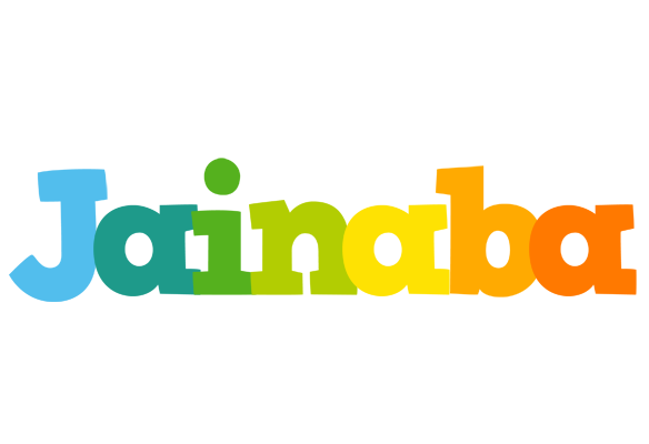 Jainaba rainbows logo