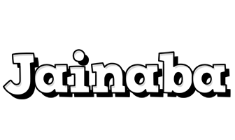 Jainaba snowing logo