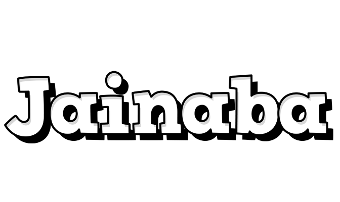 Jainaba snowing logo