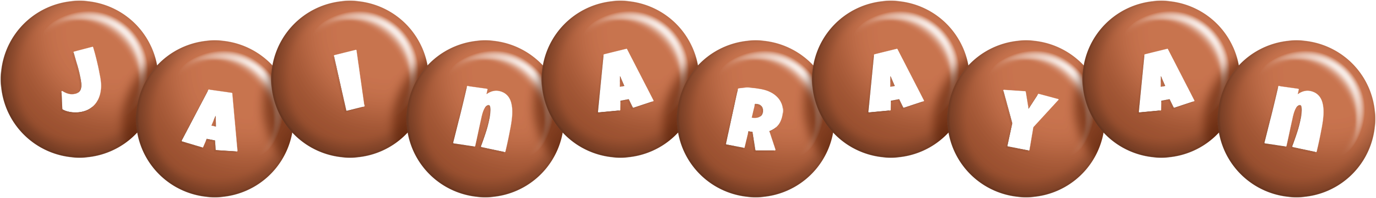Jainarayan candy-brown logo