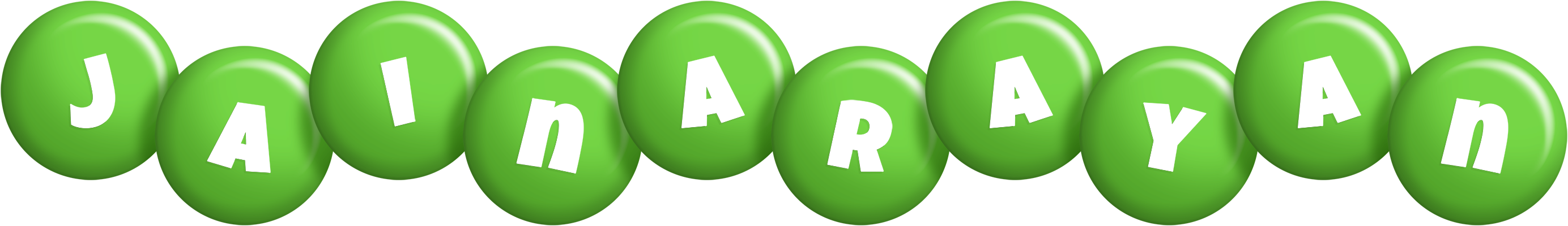 Jainarayan candy-green logo