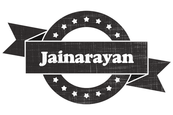 Jainarayan grunge logo