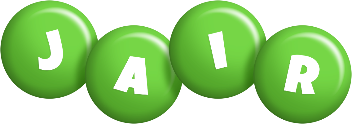 Jair candy-green logo
