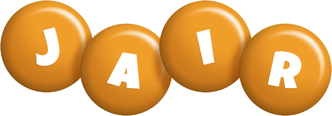 Jair candy-orange logo